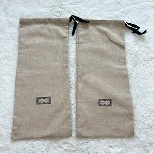 Gucci shoe dust bags Authentic
